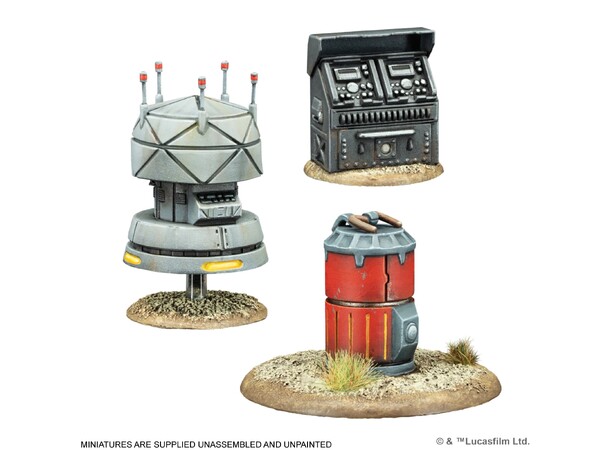 Star Wars Legion 3D Objective Tokens 