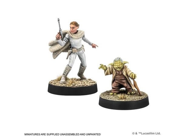 Star Wars Legion Leaders Republic Padme & Yoda - Unit Expansion 