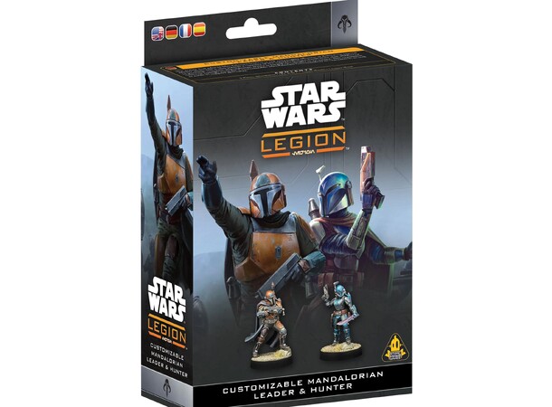 Star Wars Legion Mandalorian Leader Customizable Leader & Hunter 