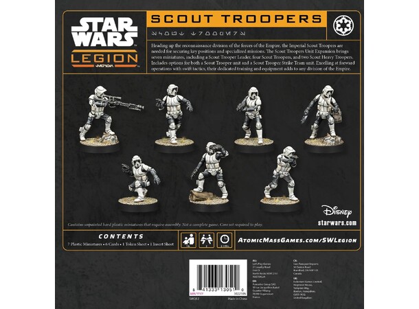 Star Wars Legion Scout Troopers Unit Expansion 