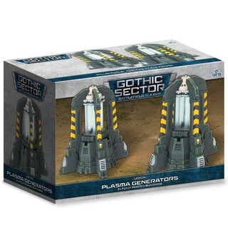 Terreng Legion Plasma Generators Battlefield in a Box - Gothic Sector