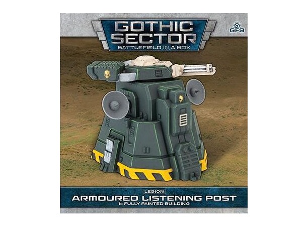 Terräng Armored Listening Post Battlefield in a Box - Gothic Sector 