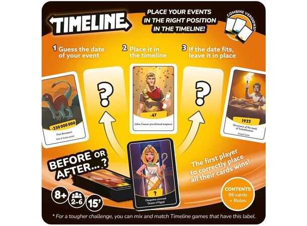 Timeline Refresh Kortspill 2026 utgave 