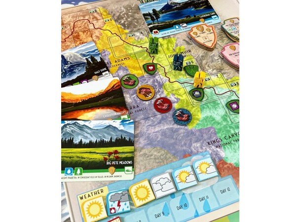 Trailblazer John Muir Trail Brettspill 