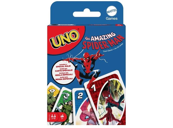 UNO Spiderman Kortspel Svensk utgåva 