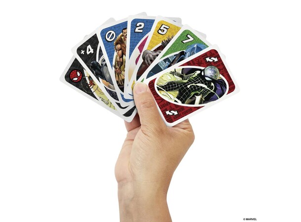 UNO Spiderman Kortspel Svensk utgåva 
