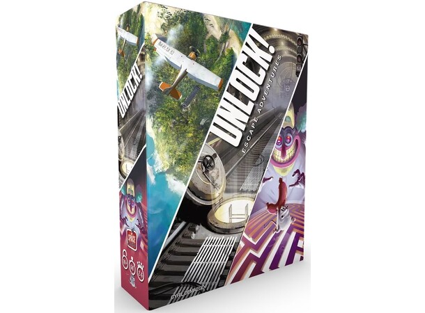 Unlock 1 Escape Adventures Brädspel Svensk utgåva 
