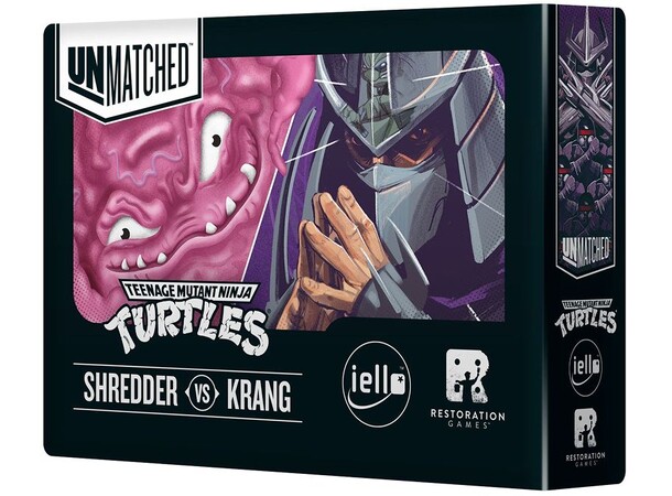 Unmatched TMNT Shredder vs Krang Villain Deck 