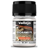 Vallejo Diorama FX Alcaline Whit 0,5-1mm Landscape Texture - 35ml