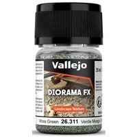 Vallejo Diorama FX Moss Green 0,5-2mm Landscape Texture - 35ml