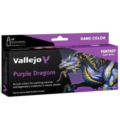 Vallejo Game Color Set Purple Dragons