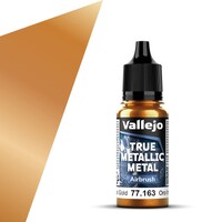 Vallejo True Metallic Airbrush Imperial Gold - True Metallic Metal