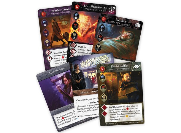 Vampire Masquerade Rivals Royalty 2 Utvidelse til Vampire Masquerade Rivals 