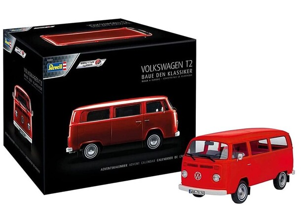Volkswagen T2 Minibuss Julekalender Revell 1:24 Adventskalender 