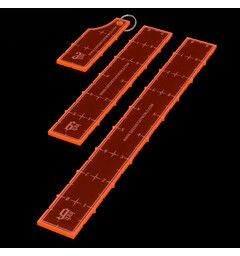 WTC 3-6-9 Combat Ruler Pack Green Stuff World