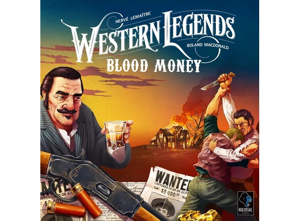 Western Legends Blood Money Expansion Utvidelse til Western Legends 