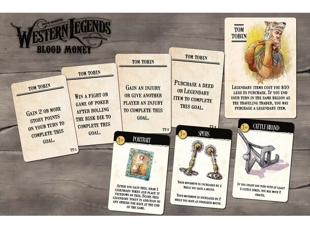 Western Legends Blood Money Expansion Utvidelse til Western Legends 