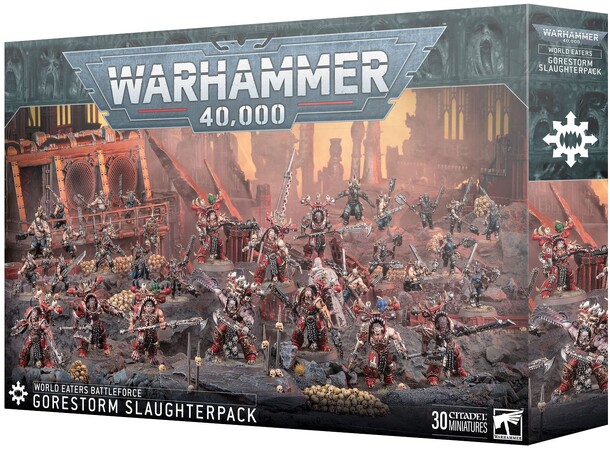 World Eaters Gorestorm Slaughterpack Warhammer 40K Battleforce 