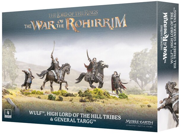 Wulf Lord Hill Tribes & General Targg Middle-earth Strategy Battle Game 