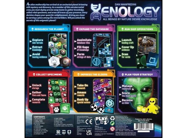Xenology Brädspel 