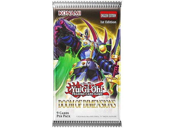 Yu-Gi-Oh Doom of Dimensions Booster 
