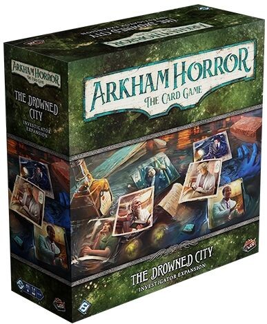 Arkham Horror TCG Drowned City Investiga Utvidelse Arkham Horror The Card Game