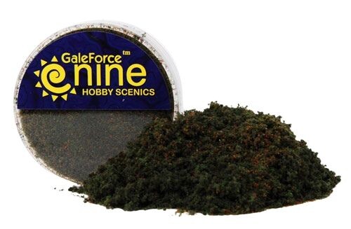 Hobby Scenics Dark Conifer Flock Blend Gale Force Nine