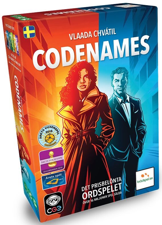 Codenames - SVENSK