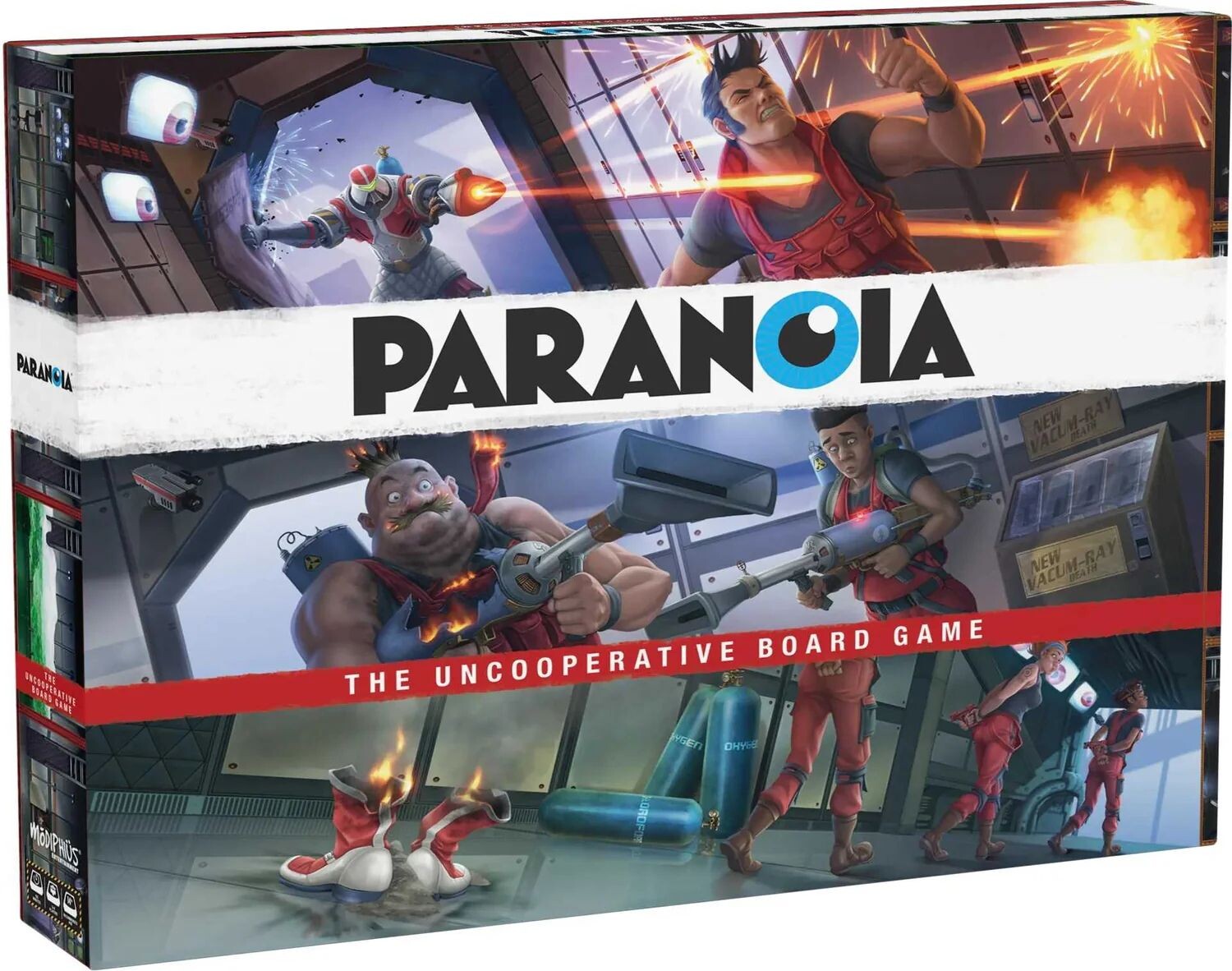 Paranoia The Uncooperative Board Game Brettspill