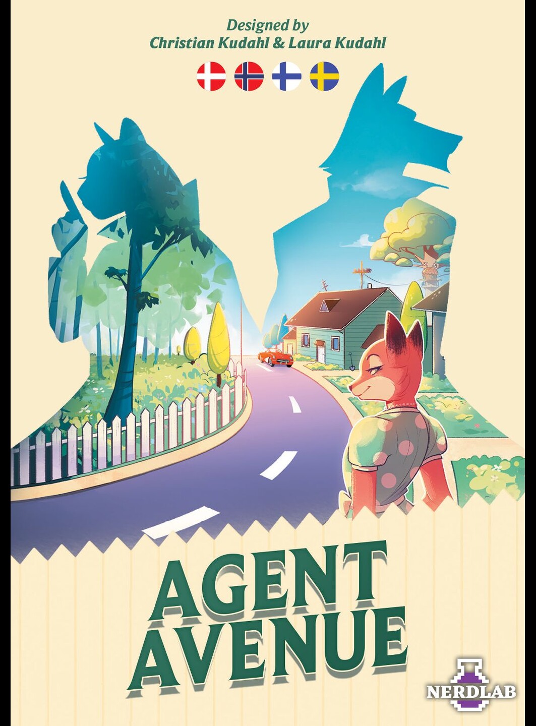 Agent Avenue Brettspill Norsk utgave