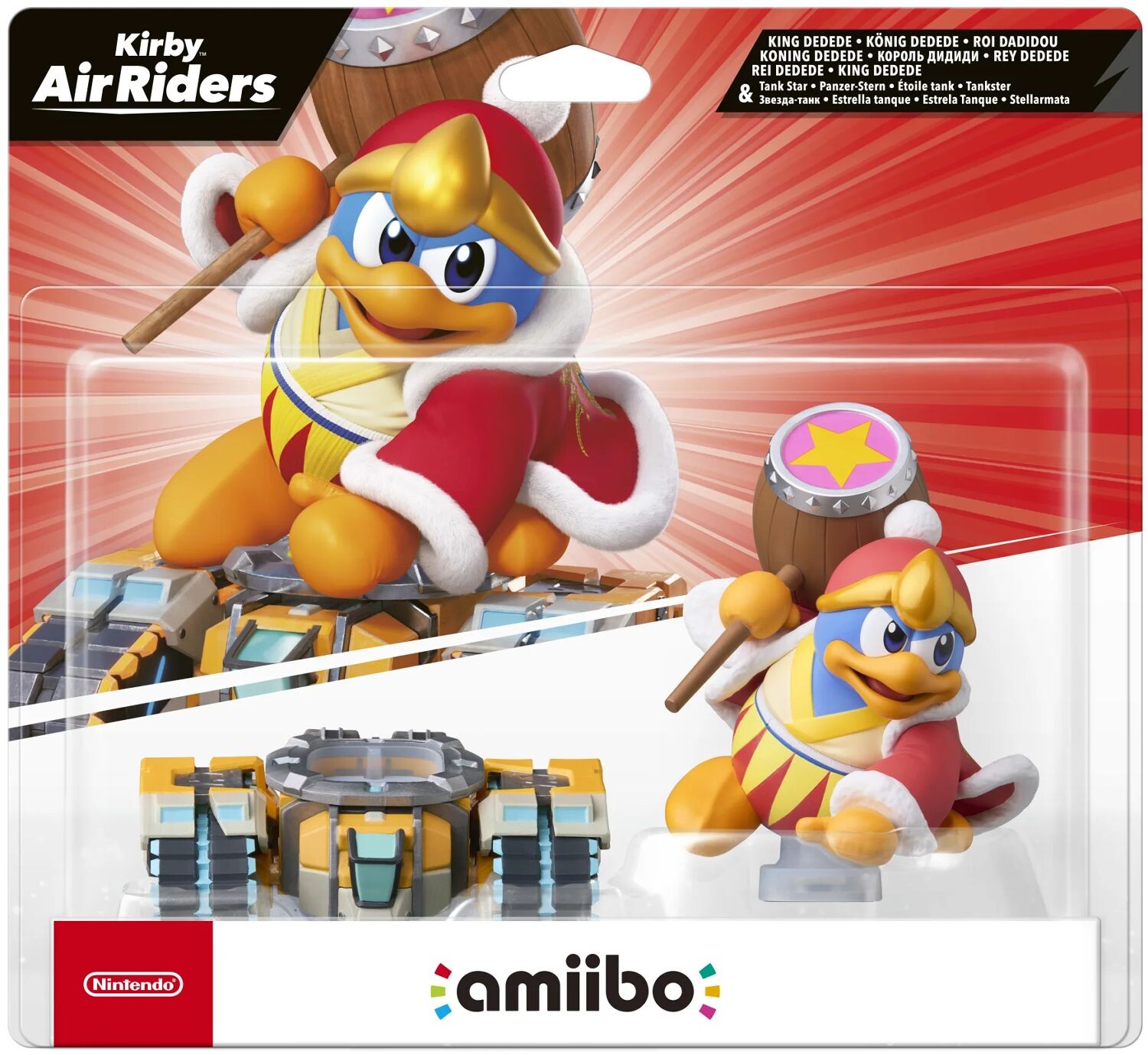 Amiibo Figur King Dedede & Tank Star Kirby Air Riders Collection