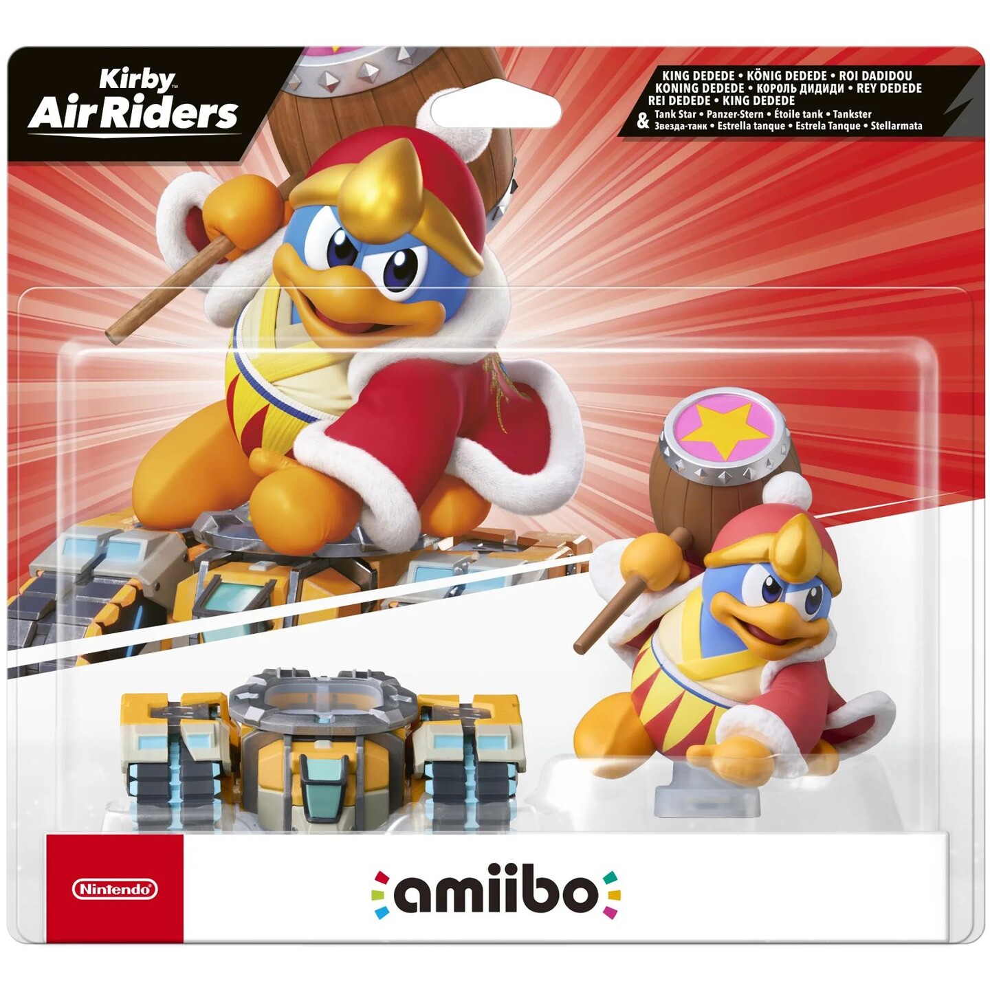 Amiibo Figur King Dedede & Tank Star Kirby Air Riders Collection