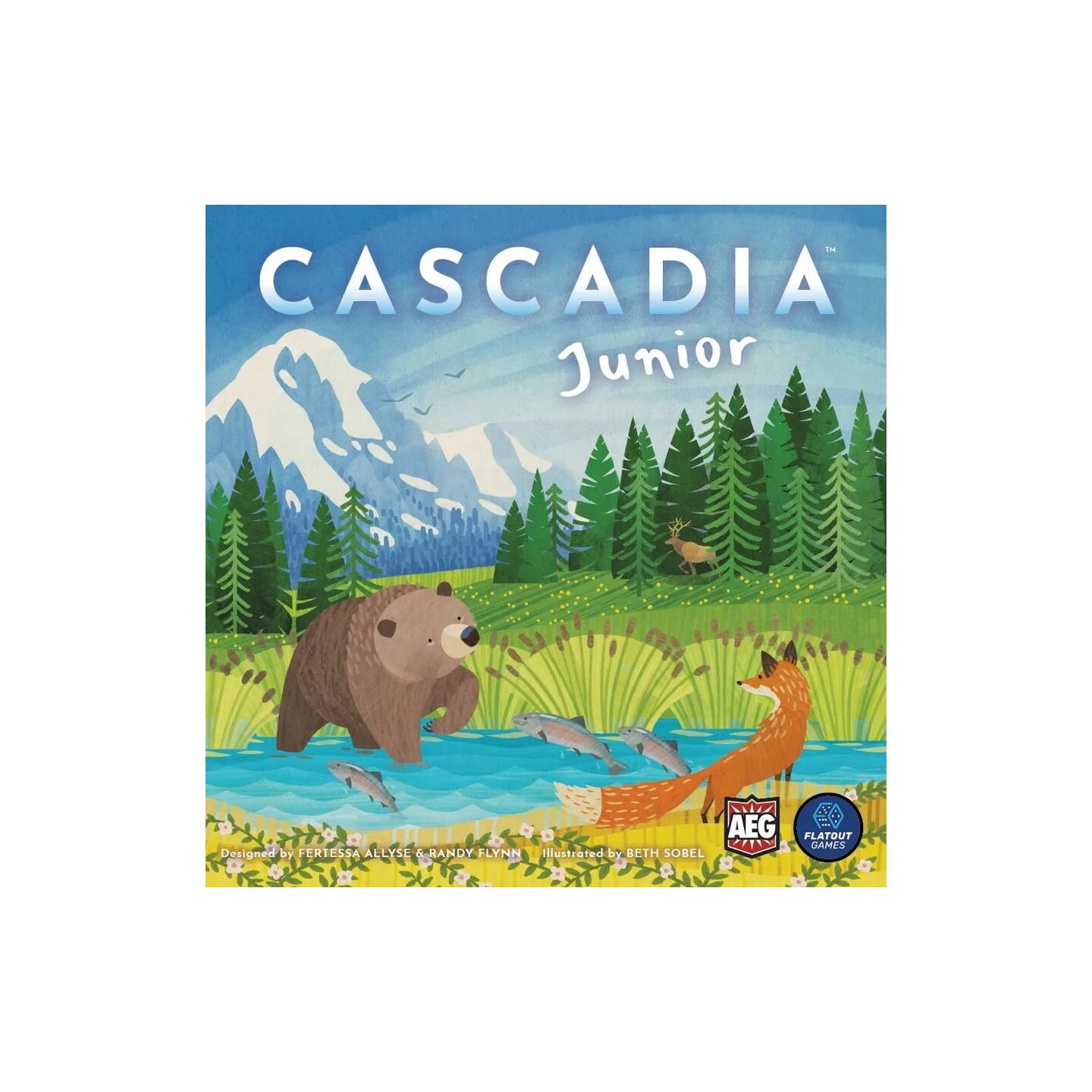 Cascadia Junior Brettspill - Norsk Norsk utgave