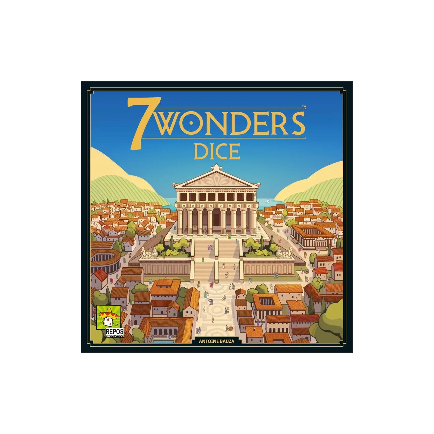 7 Wonders Dice Brettspill Norsk utgave