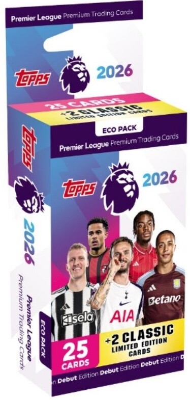 Premier League 2026 Eco Pack Topps