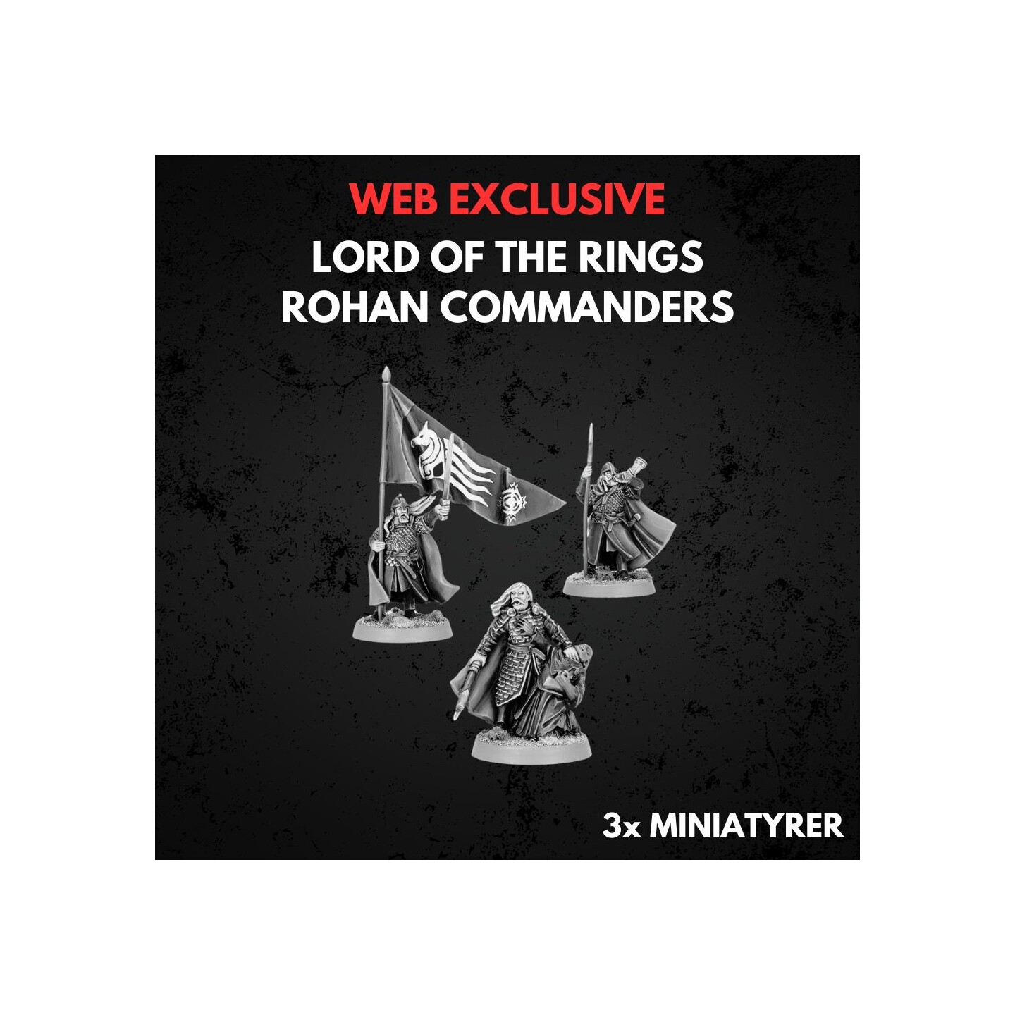 Rohan Commanders Middle-earth Strategy Battle Game