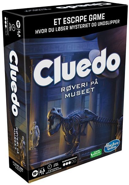 Cluedo Escape Røveri på Museet - DANSK