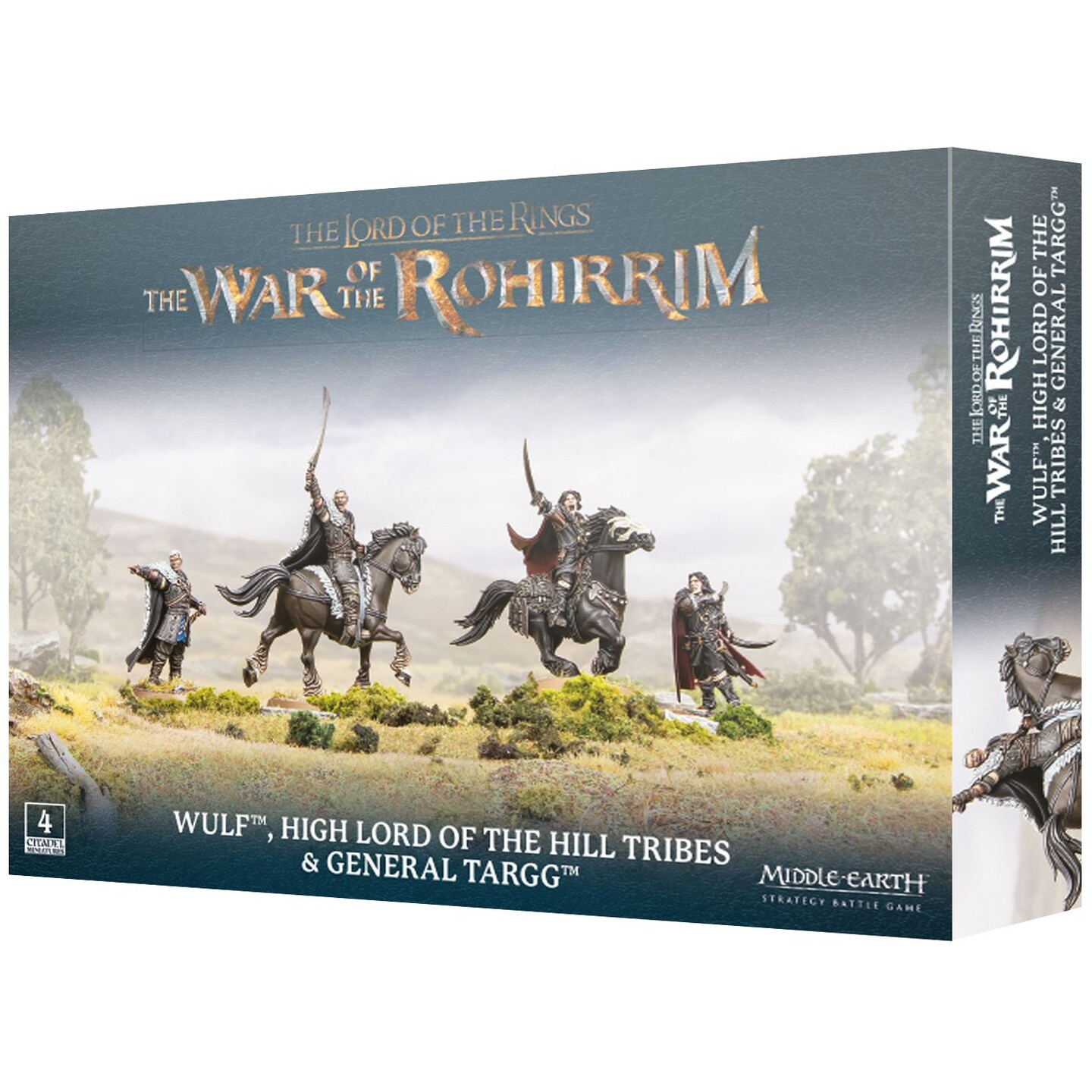 Wulf Lord Hill Tribes & General Targg Middle-earth Strategy Battle Game
