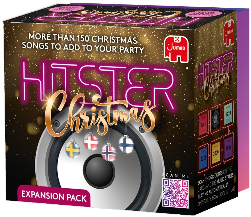 Hitster Christmas Expansion Norsk utgave - Utvidelse til Hitster