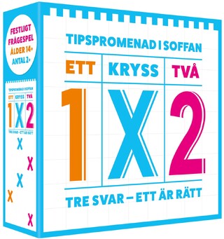 1X2 Tipspromenad i soffan - SVENSK