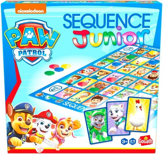 Sequence Junior Paw Patrol Brettspill Norsk utgave