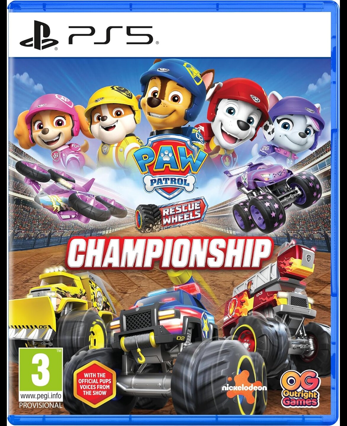 Paw Patrol Rescue Wheels Champ PS5