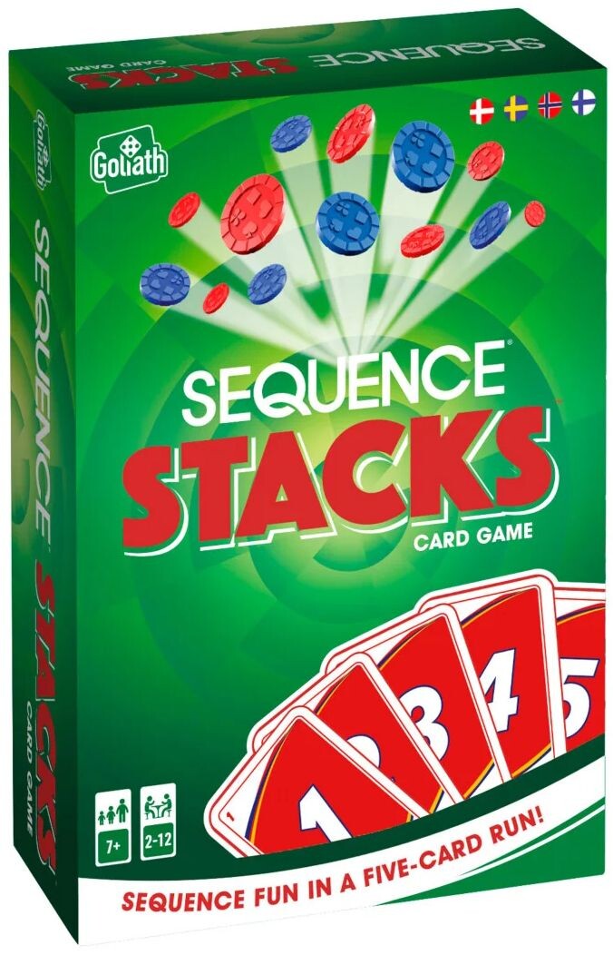 Sequence Stacks Card Game Kortspill Norsk utgave