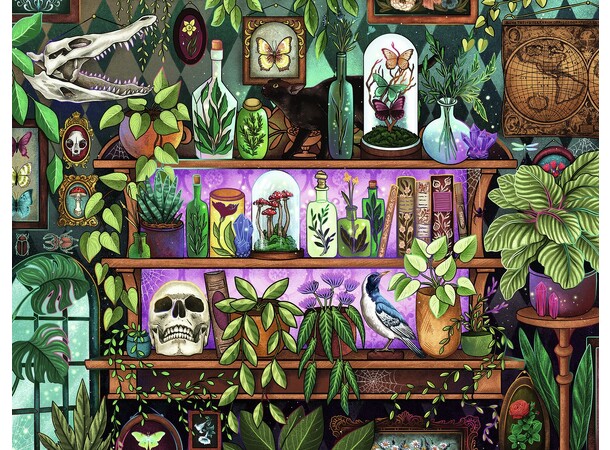A Witchs Favorite Things 2000 biter Ravensburger Puzzle Puslespill 