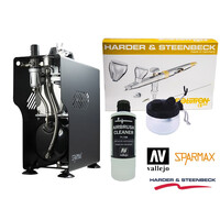 Airbrush Startpaket PROFF - Komplett Allt du behöver för att komma igång