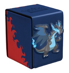 Alcove Deck box Pokemon Mega Charizard X Ultra Pro