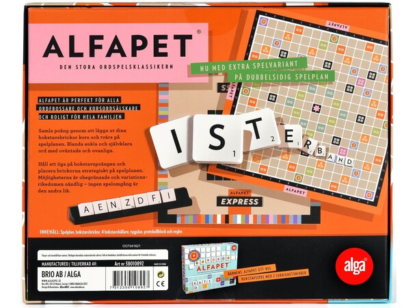 Alfapet - SVENSK 