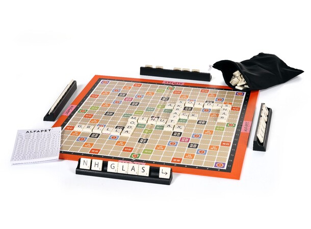 Alfapet Brädspel Svensk utgåva 