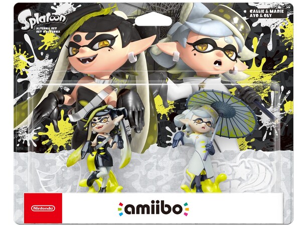 Amiibo Splatoon Callie & Marie Splatoon Collection