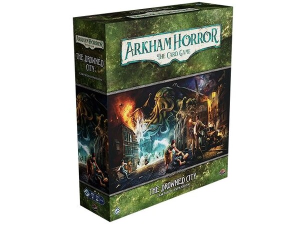 Arkham Horror TCG Drowned City Campaign Campaign Expansion 